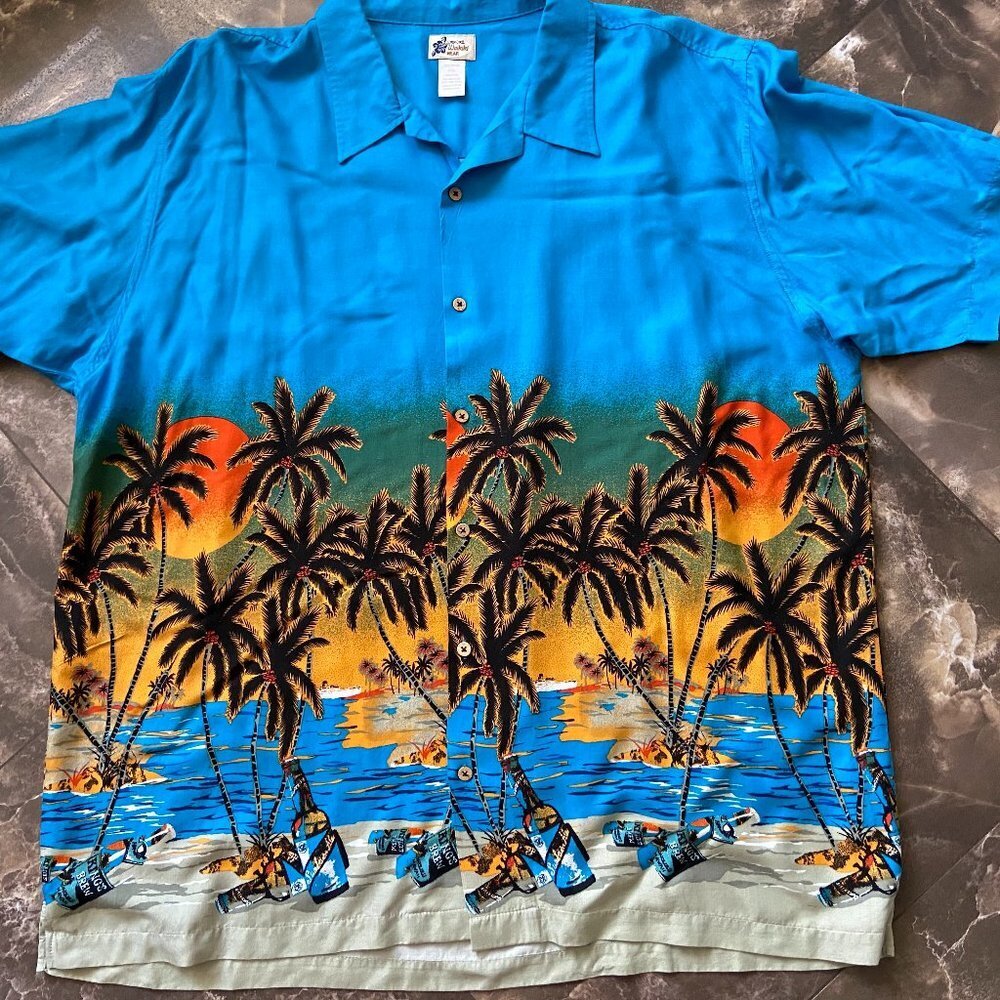 Cherokee Waikiki Wear Hawaiian Shirt Sz 2XL